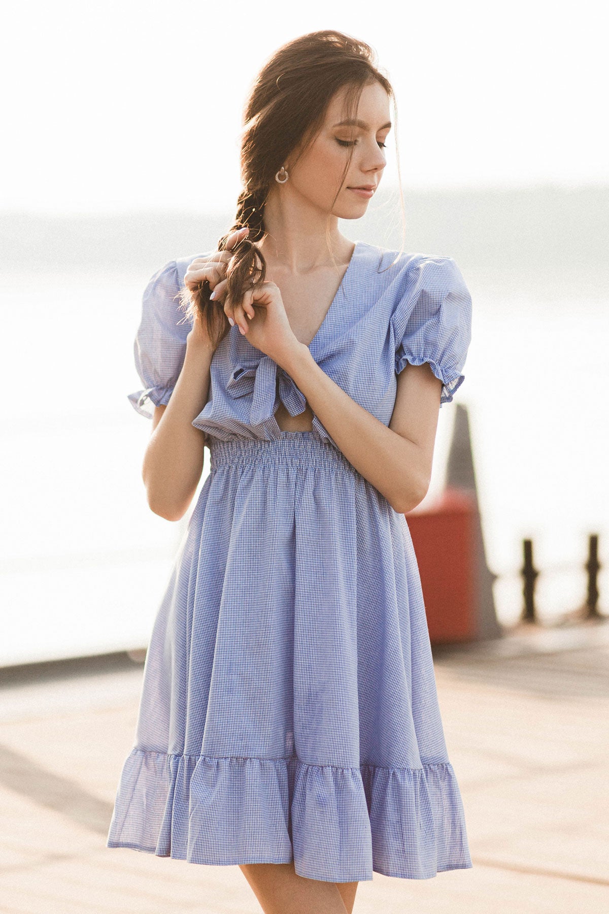 Puff Sleeve Dress