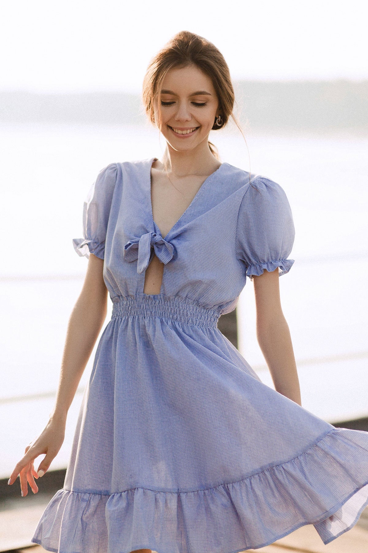 Puff Sleeve Dress