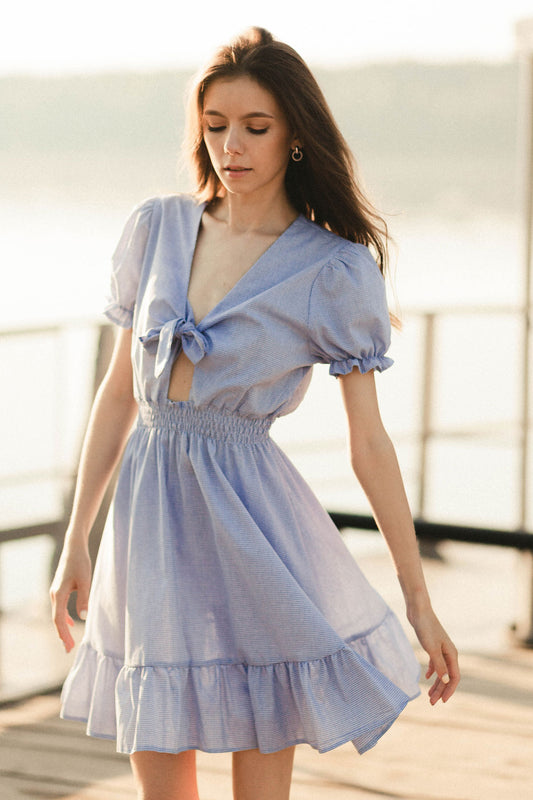 Puff Sleeve Dress