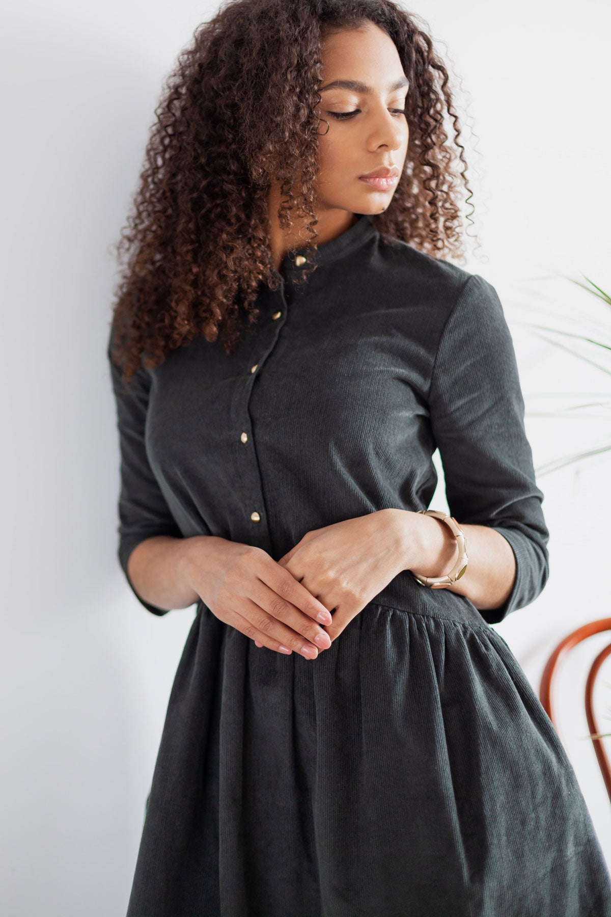 A-line Shirt Dress