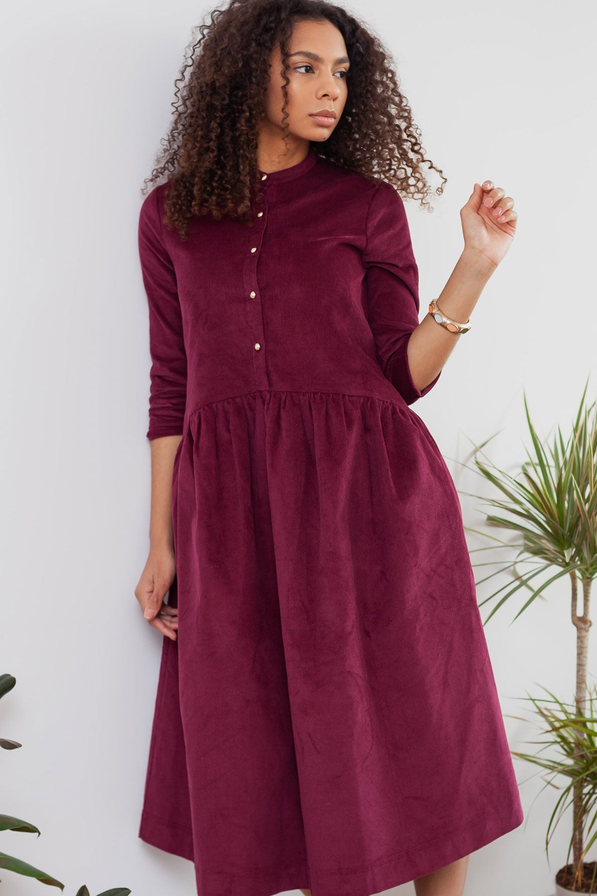 A-line Shirt Dress