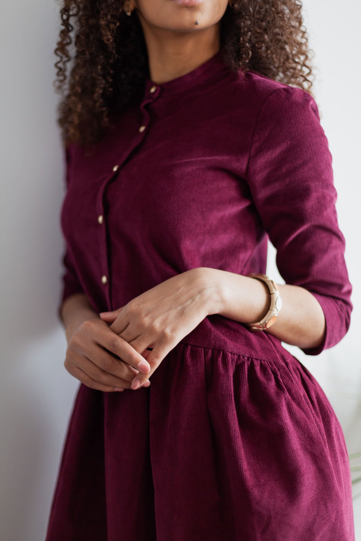 A-line Shirt Dress