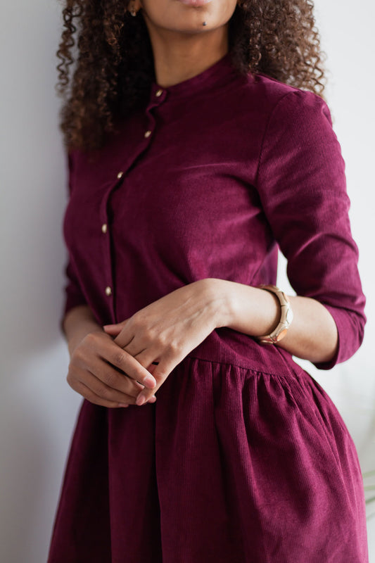A-line Shirt Dress