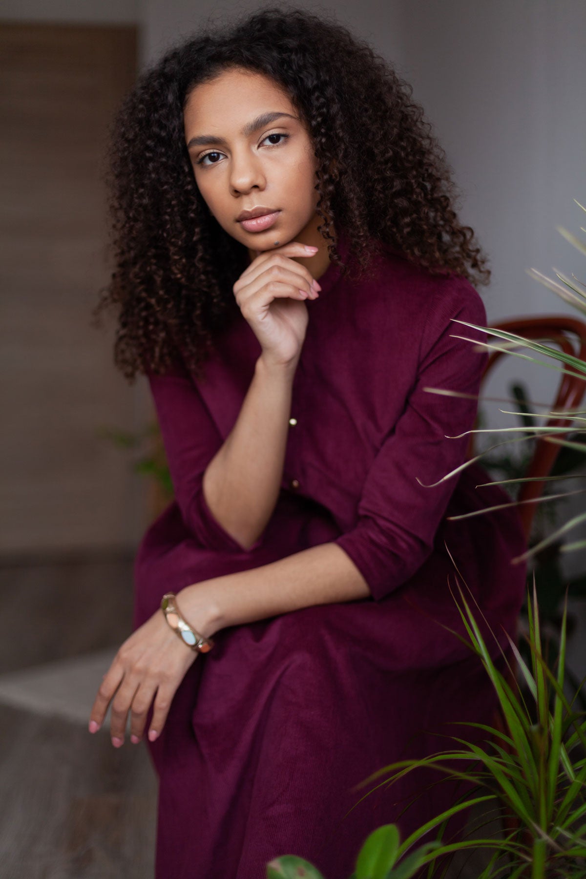 A-line Shirt Dress