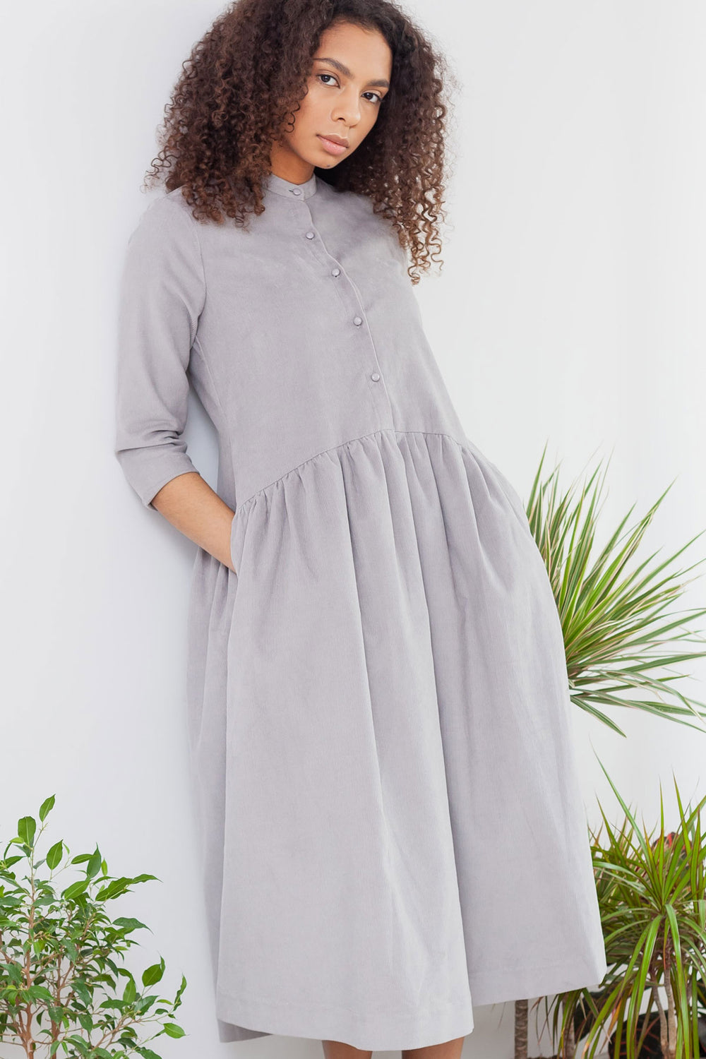 A-line Shirt Dress