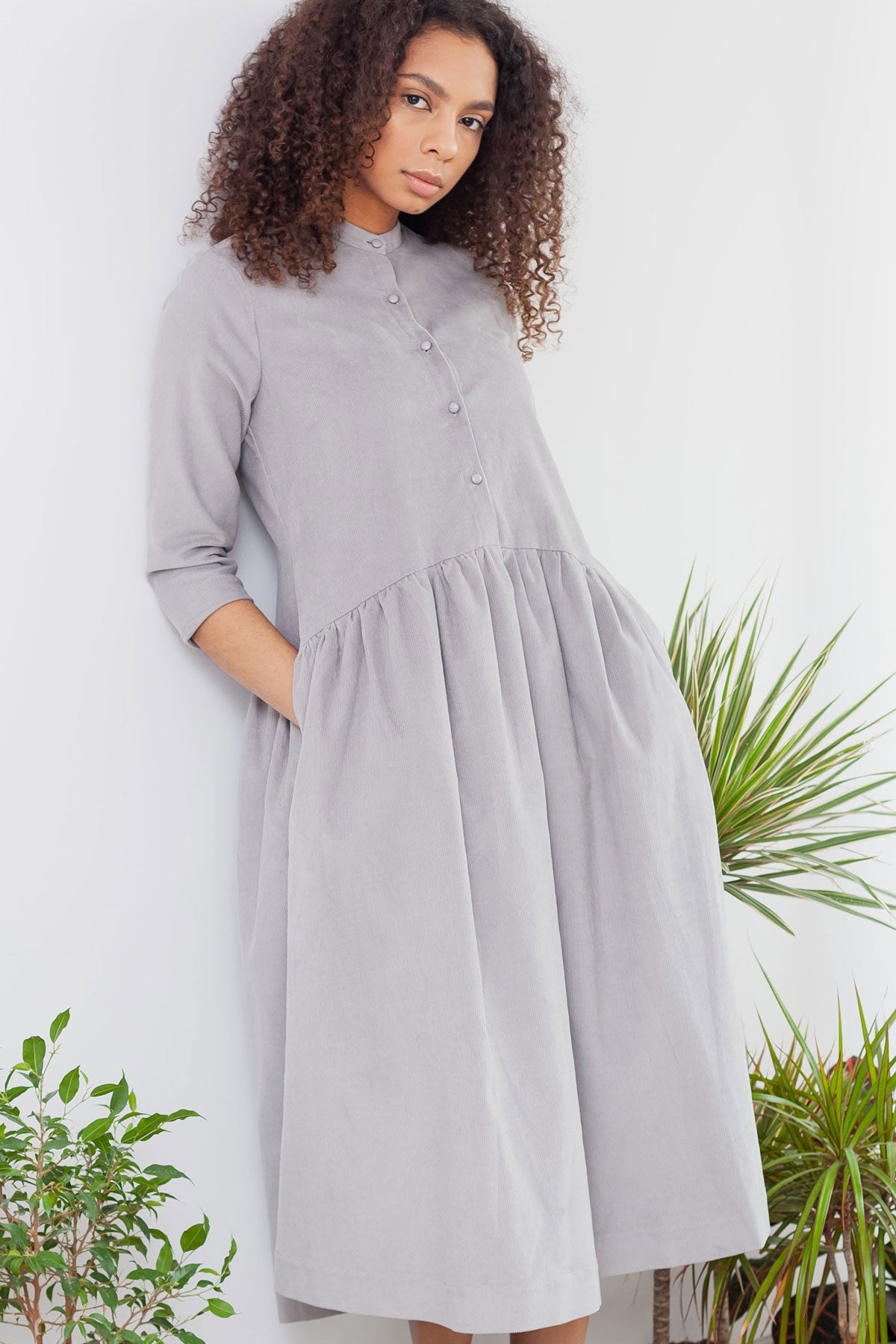 A-line Shirt Dress