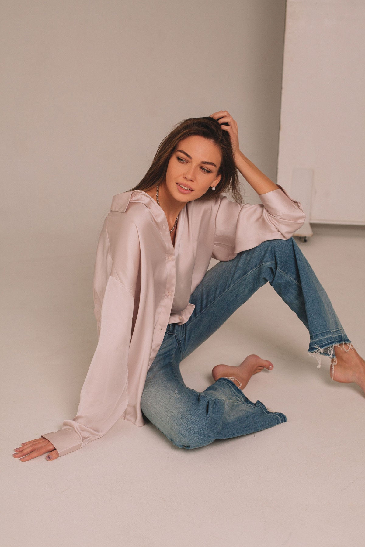 Wide High Jeans